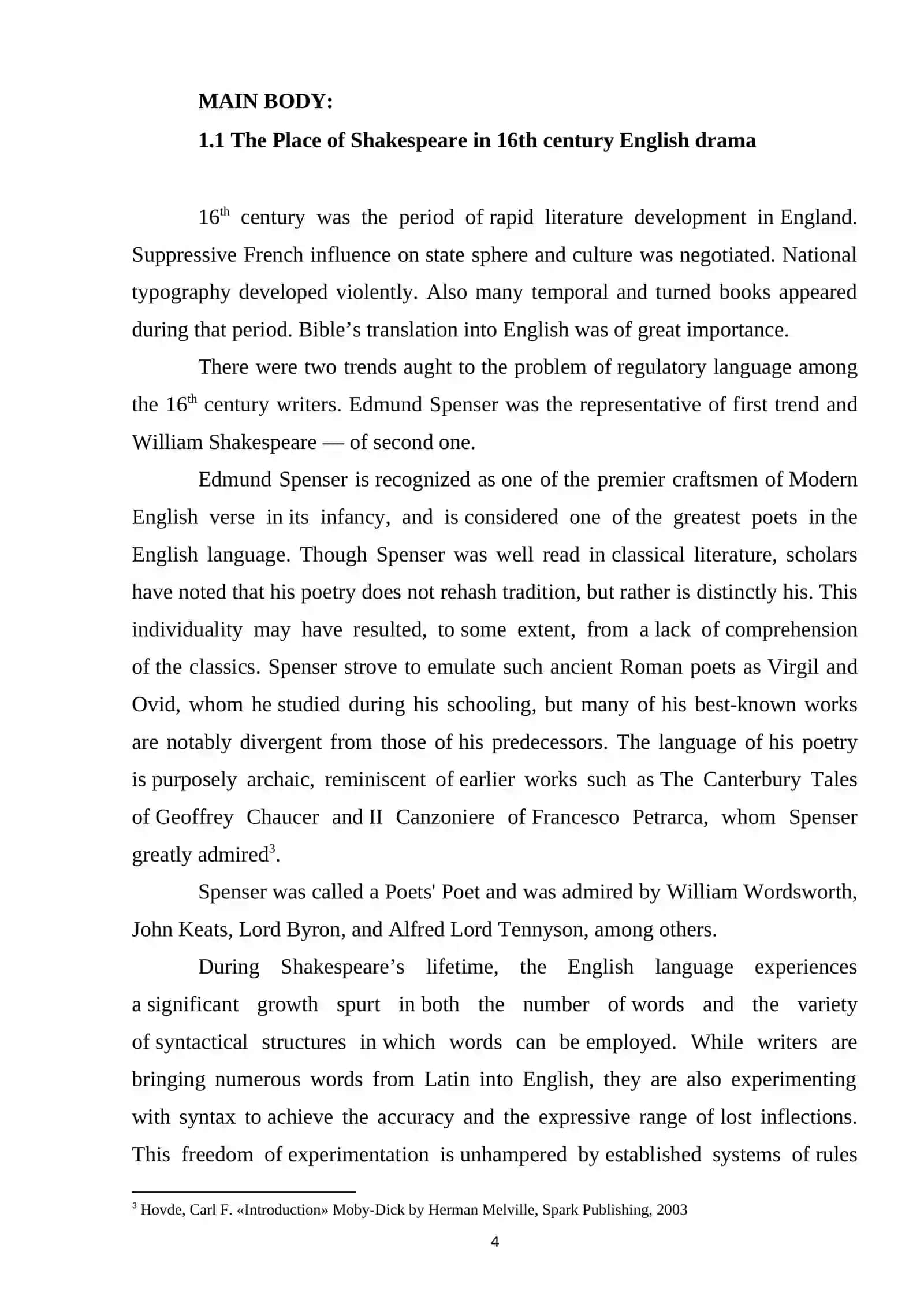 Theme: William Shakespeare's comedies 4
