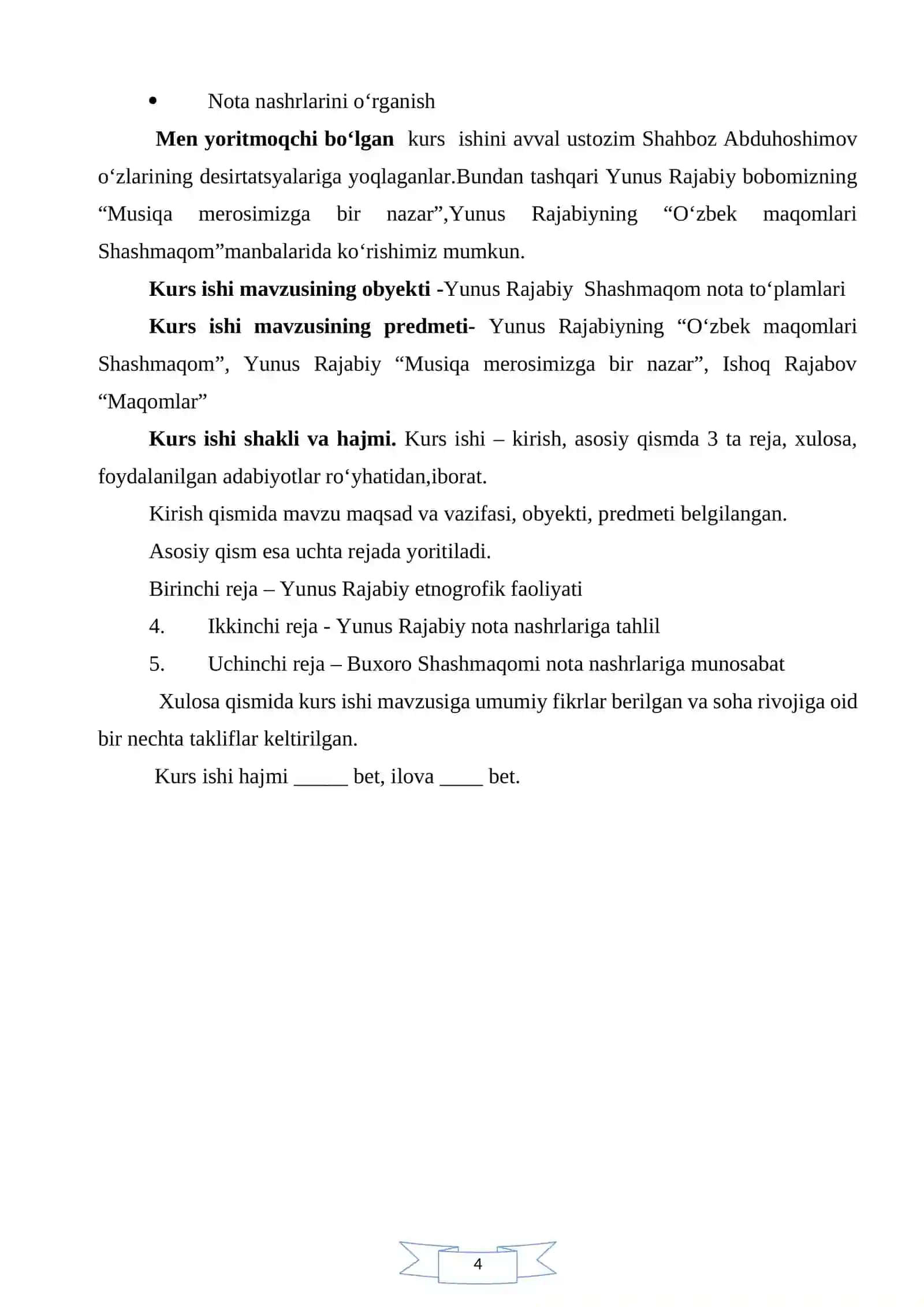 YUNUS RAJABIY SHASHMAQOM NOTA TO‘PLAMLARI 4