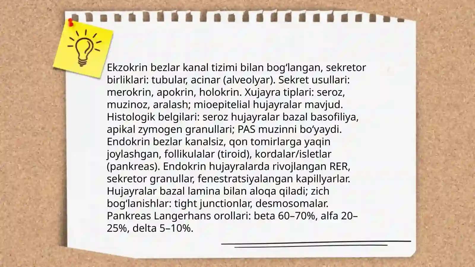 Bezlar sekretor jarayonlarining gistologiyasi va fiziologiyasi 4