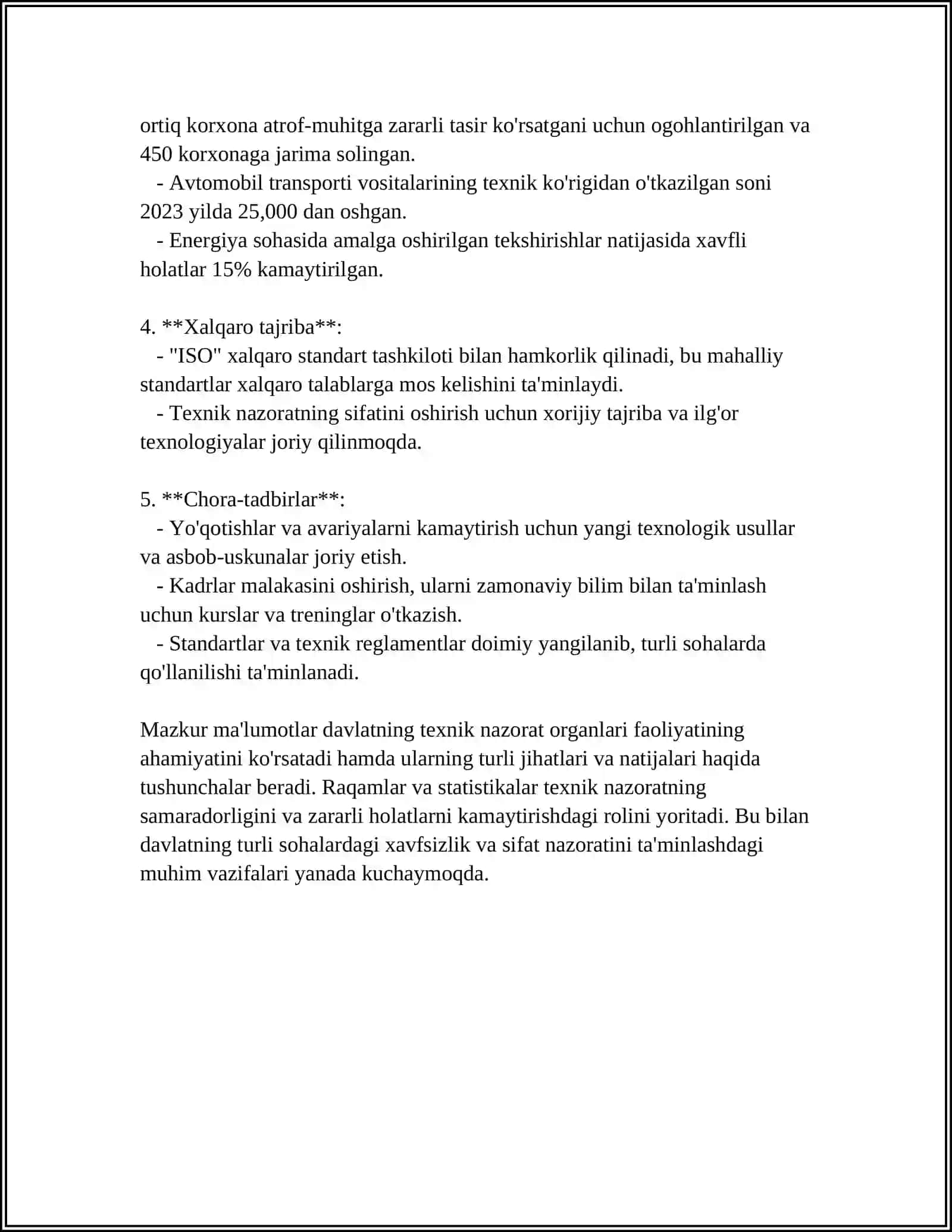 Davlatning texnik nazorat organlari 4