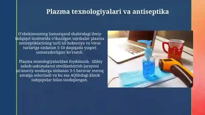 Zamonaviy fizik antiseptika usullari 4