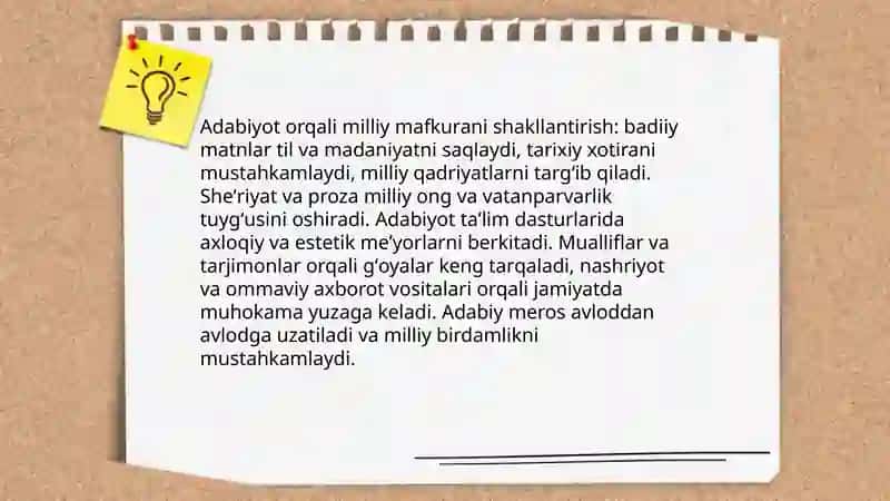 Adabiyot va Mafkura 4