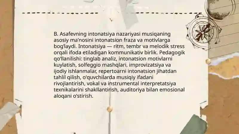Musiqa o'qitish metodikasi 4
