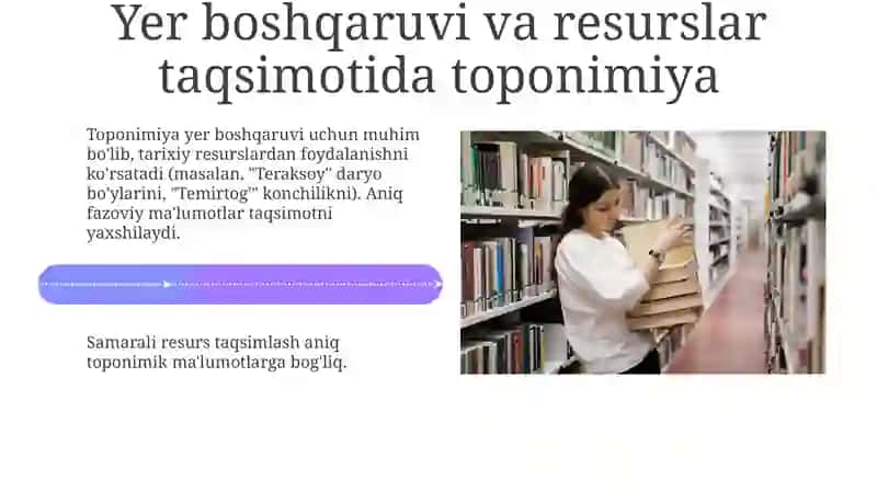 Toponimika fanini oʻrganishning ilmiy-amaliy ahamiyati 4