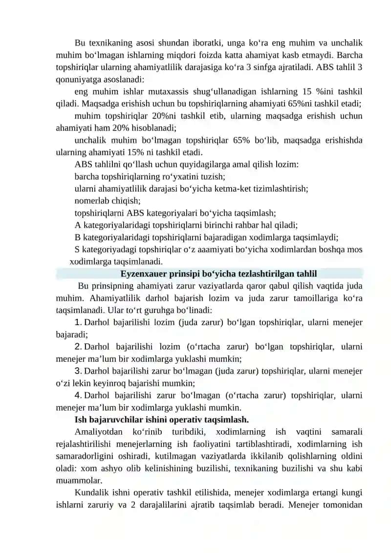 VAQTNI BOSHQARISH 4