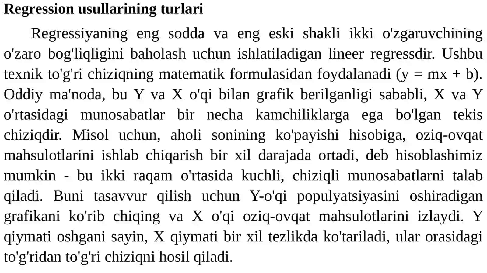 KO’P FAKTORLI REGRESSION MODELLAR 4