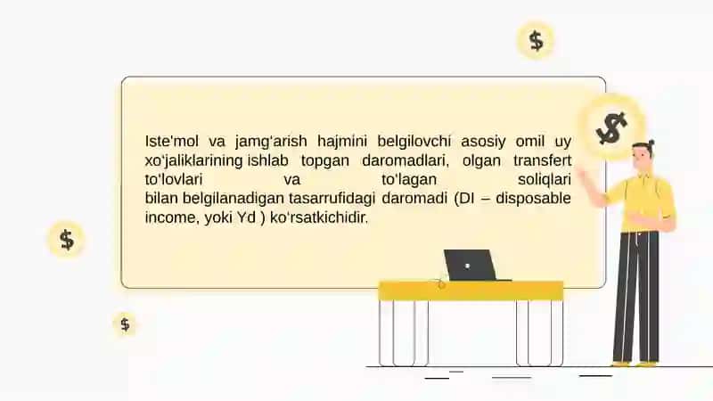 Istemol Jamg'arish va investitsiya 4