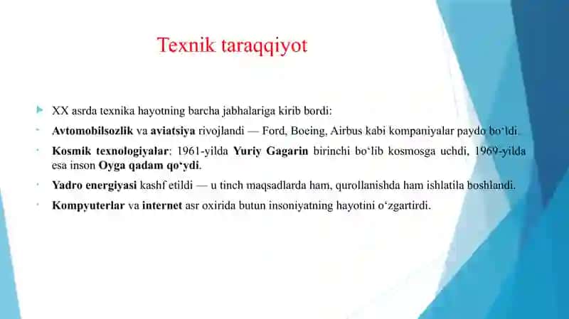 XX ASR ILMIY TEXNIKA ASRI 4