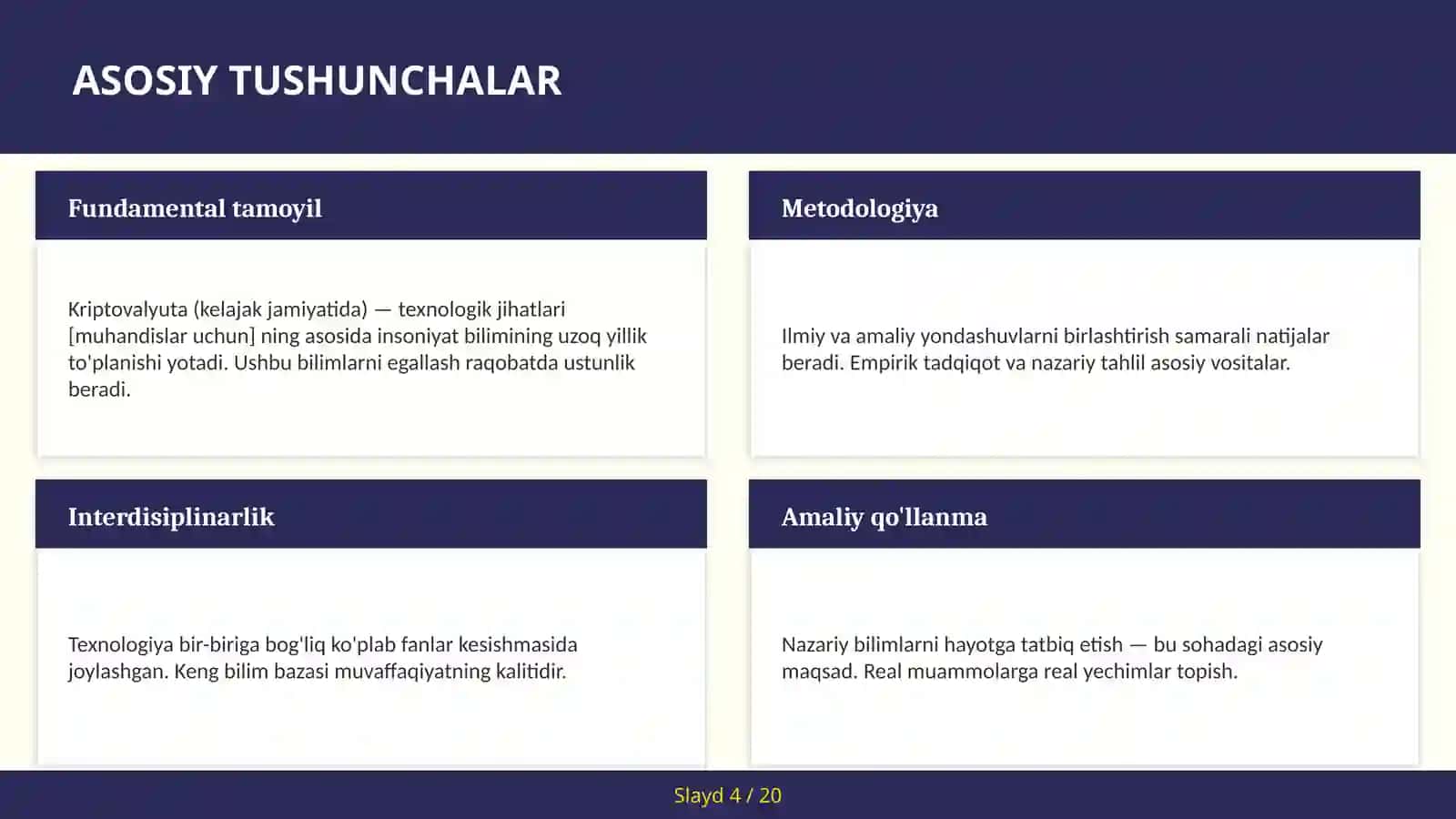 Kriptovalyuta (kelajak jamiyatida) — texnologik jihatlari [muhandislar uchun] 4