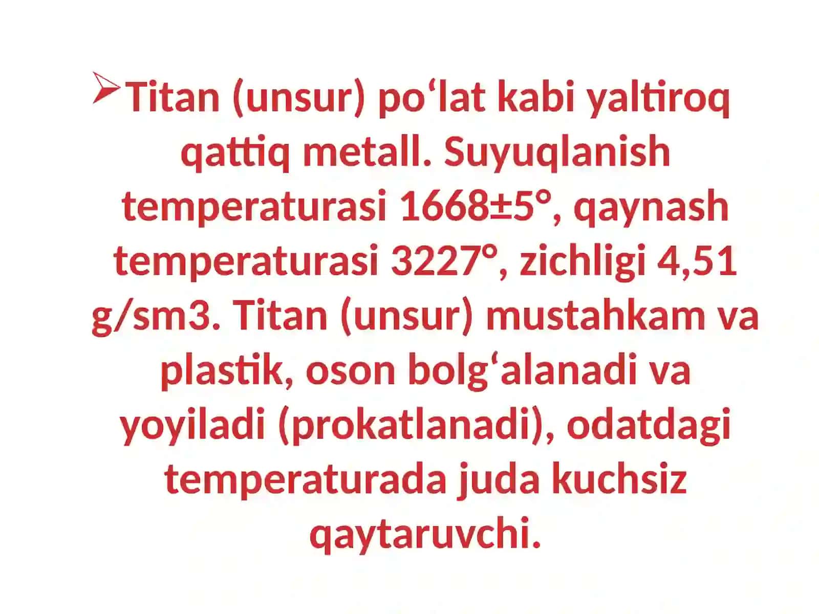 Titan Element 4