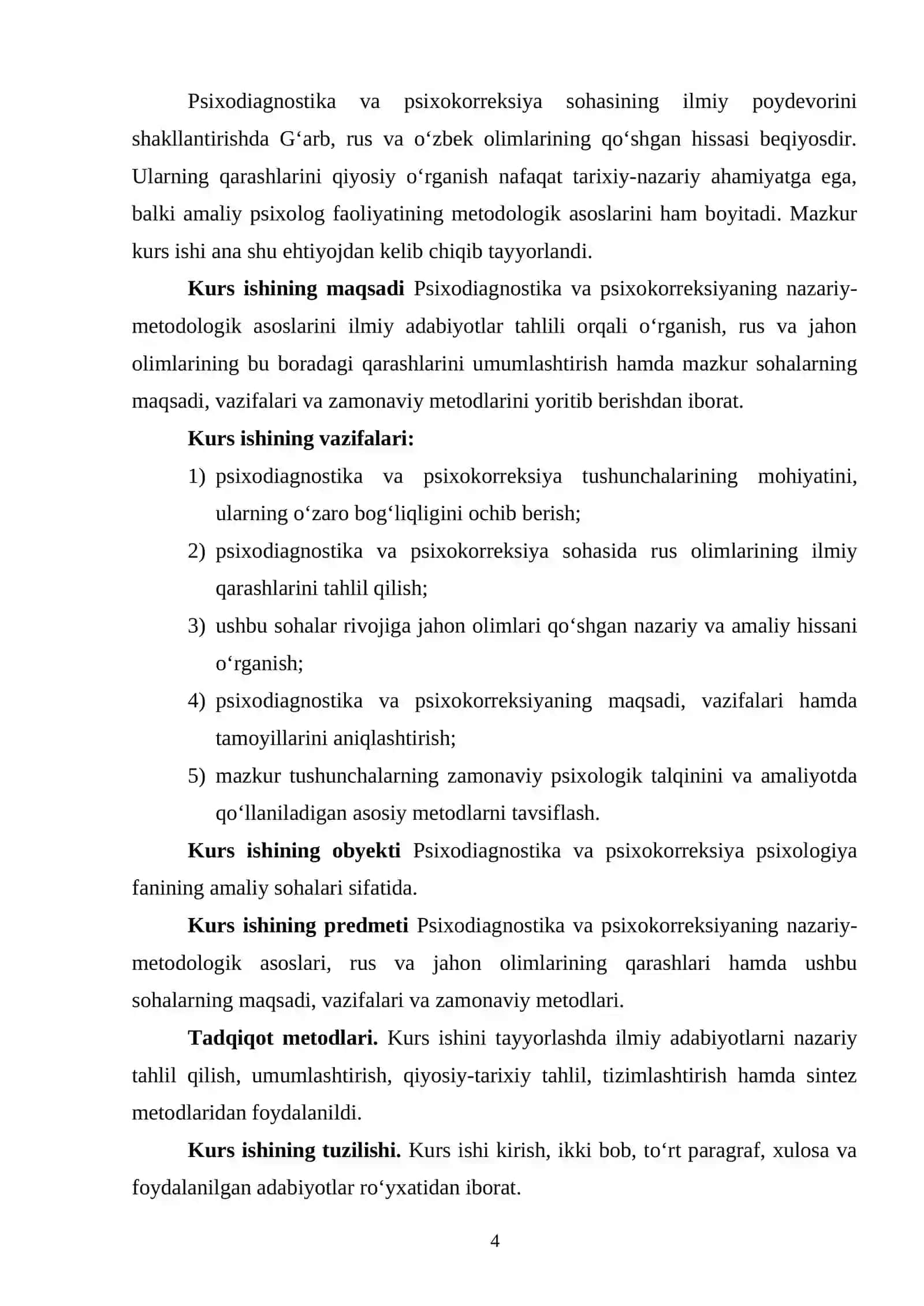 Psixodiagnostika va psixokorreksiya 4