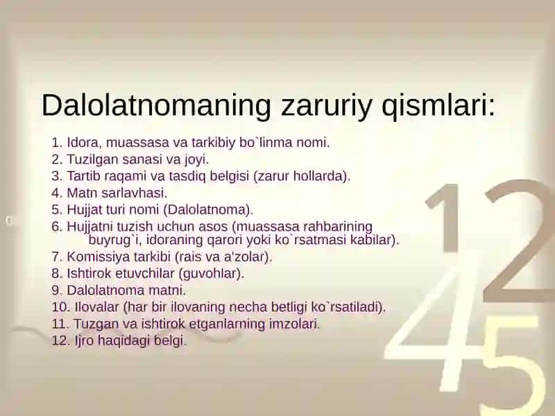 Dalolatnoma 4