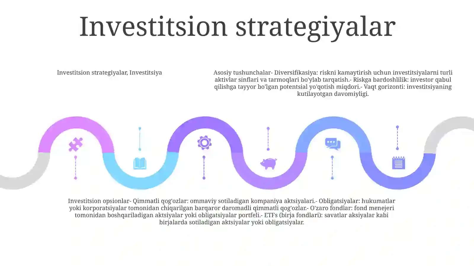 Investitsiya asoslari 4