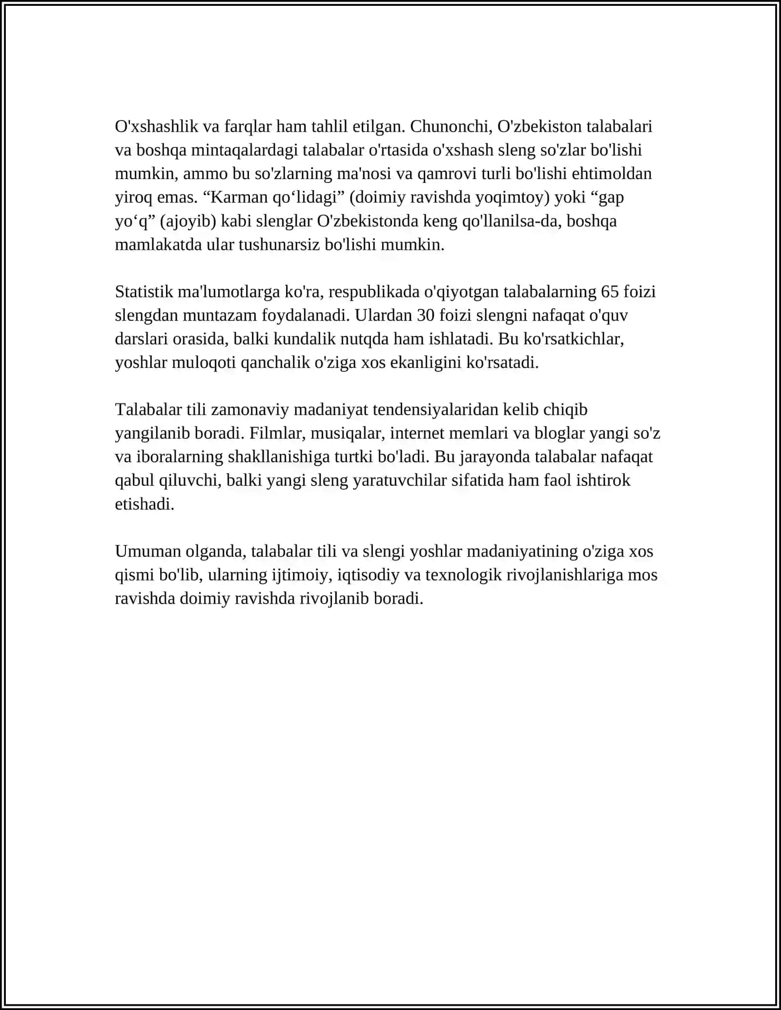 TALABALAR LEKSIKASI 4