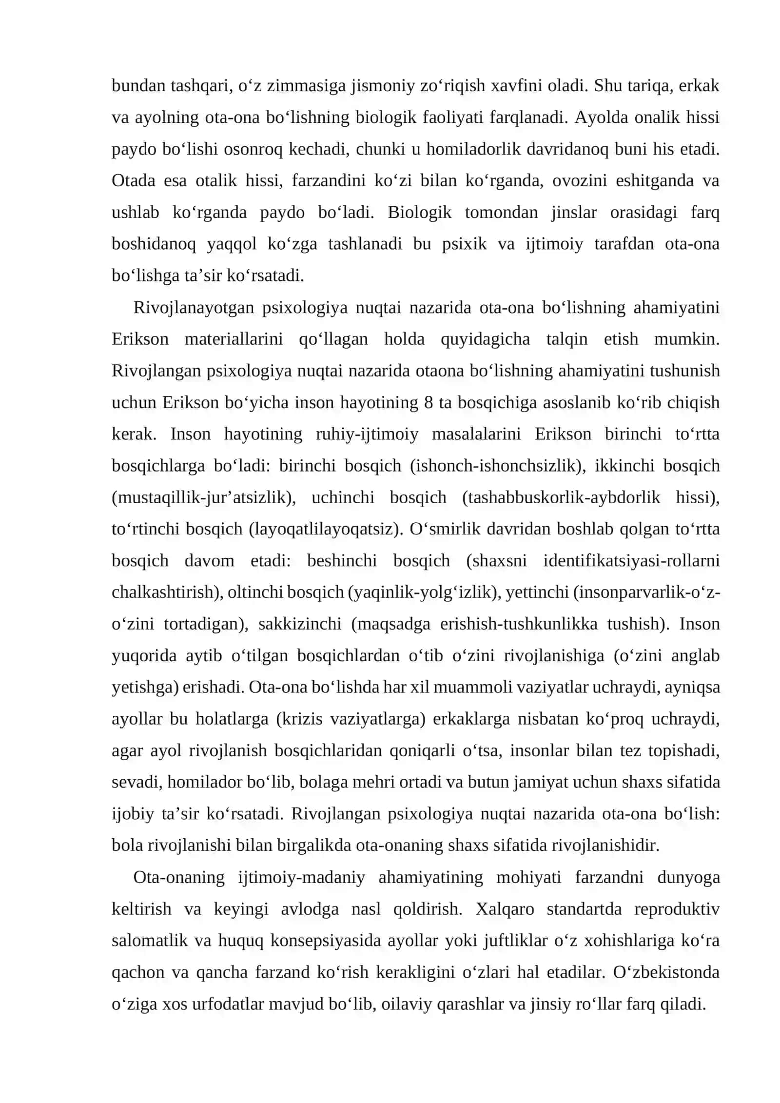 Onalik haqida tushuncha 4