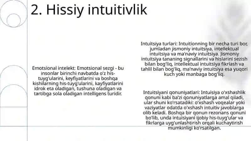 Sezgi Turlari Va Uning Qonuniyatlari 4