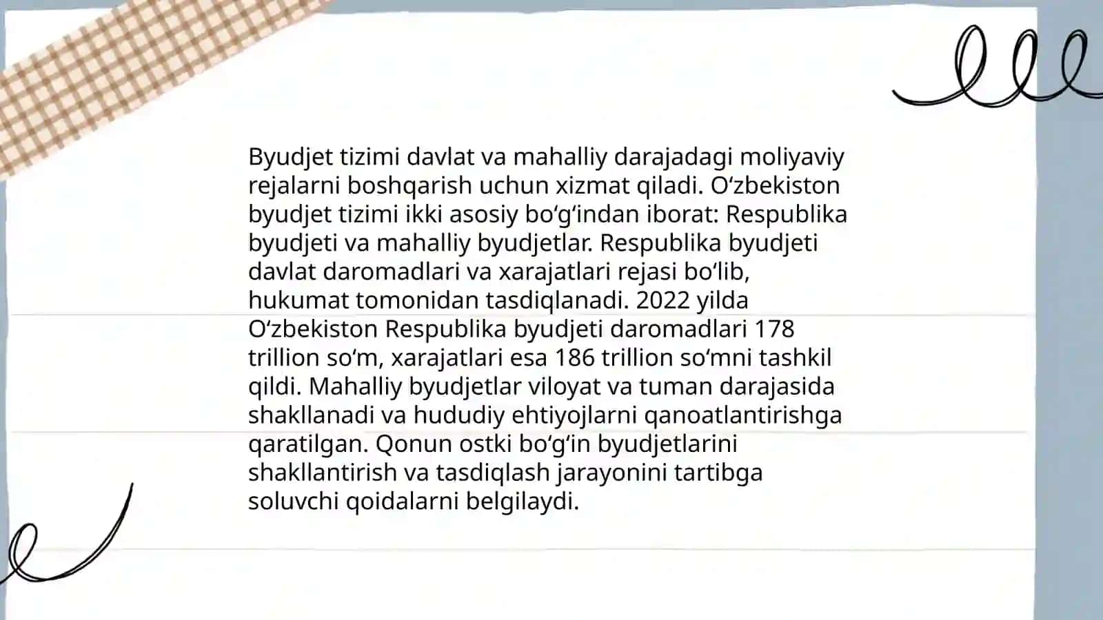 Budjet soliq siyosati 4