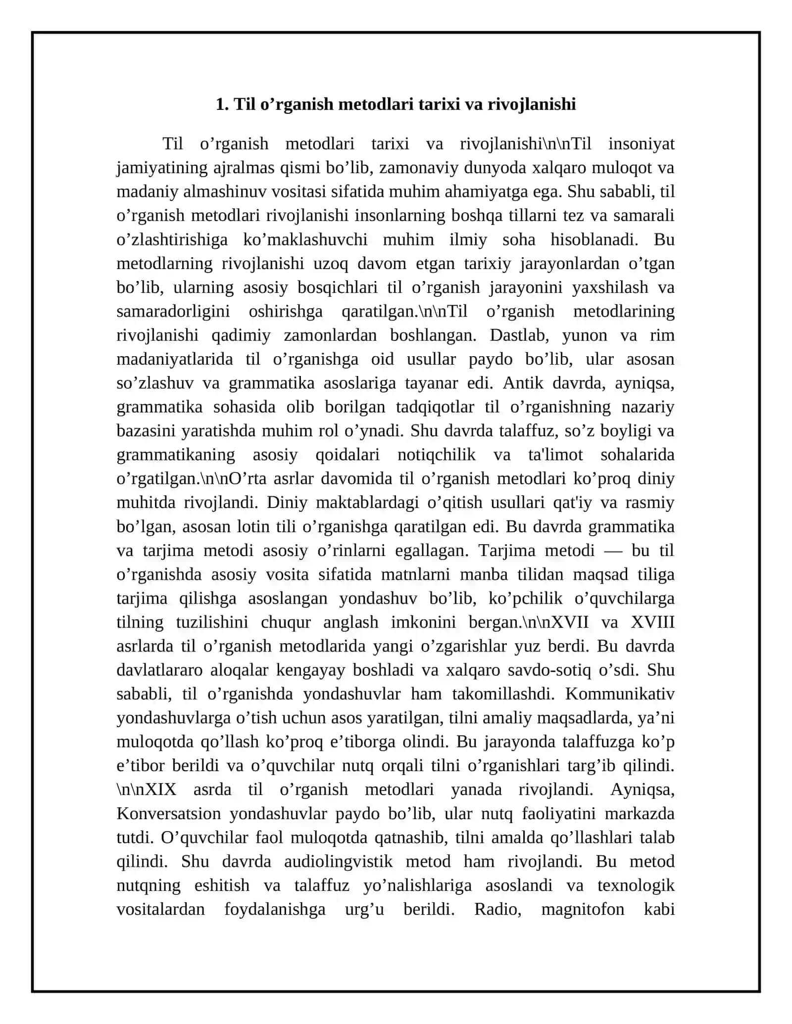 Til o'rganish metodlari 4