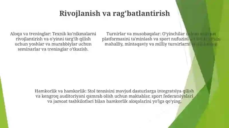 Stol Tenisini O'Zbekistonga Kirib Kilishi 4