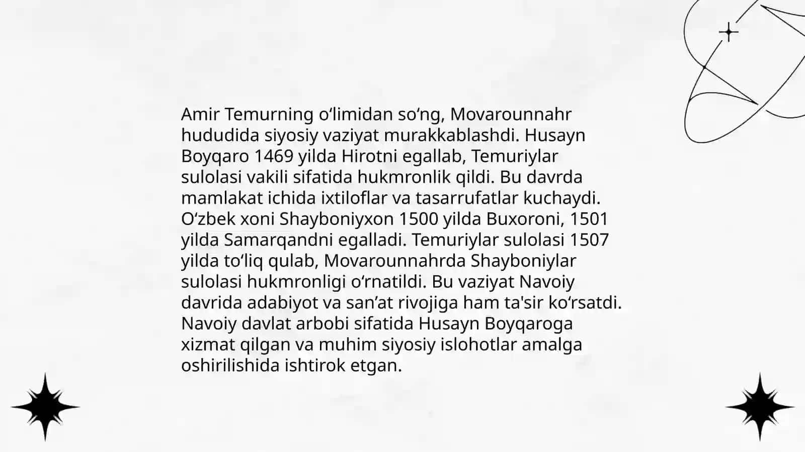 Alisher Navoiy hayoti va ijodi 4