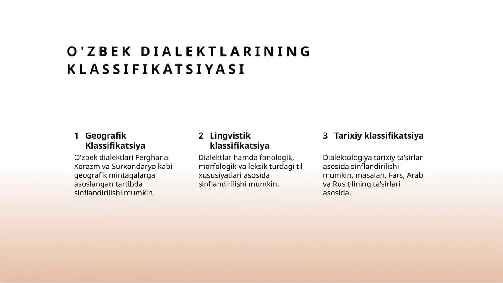 Mustaqillik davriga qadar o'zbek dialektologiyasi 4