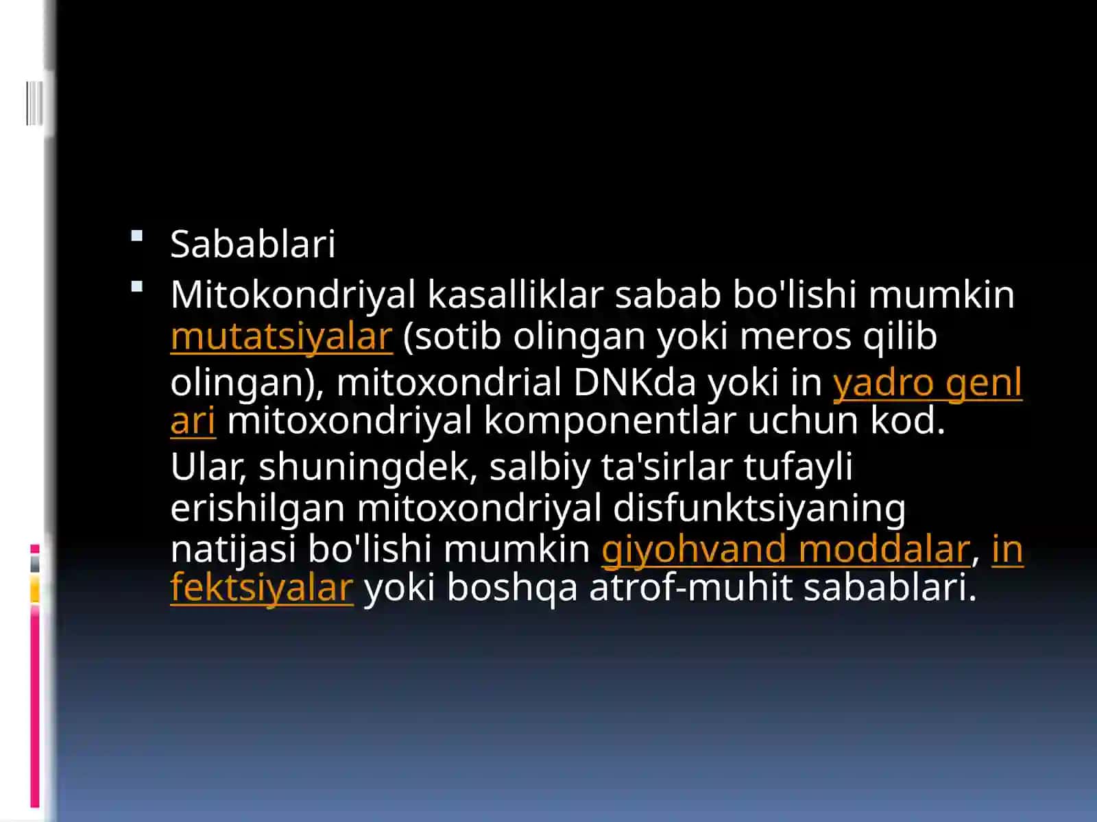 Mitoxondriya kasalliklari 4