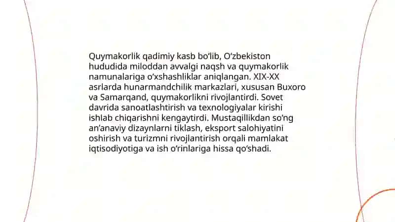 Quymakorlik sanoati 4
