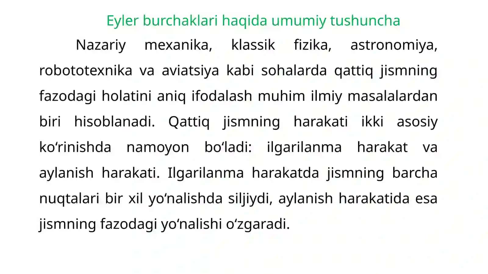 Eylerburchaklar va ularning qo'llanishi 4