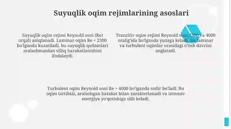 Suyuqlik muhitlarida aralashtirish jarayonlari 4