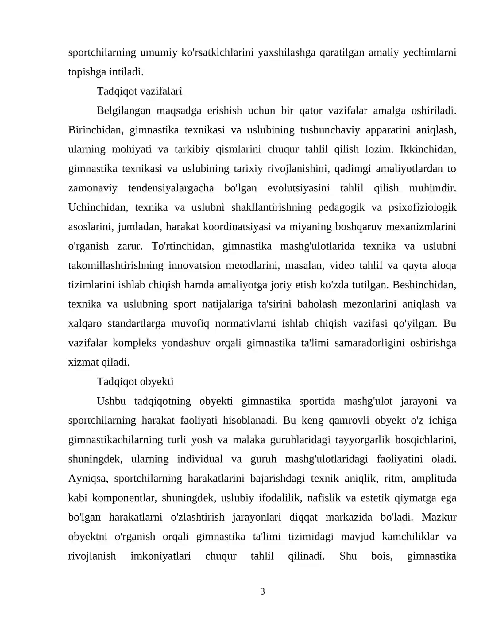 Gimnastika texnika va uslubning ahamyati 4