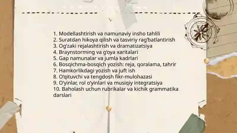 Ijodiy matn ustida ishlash 4