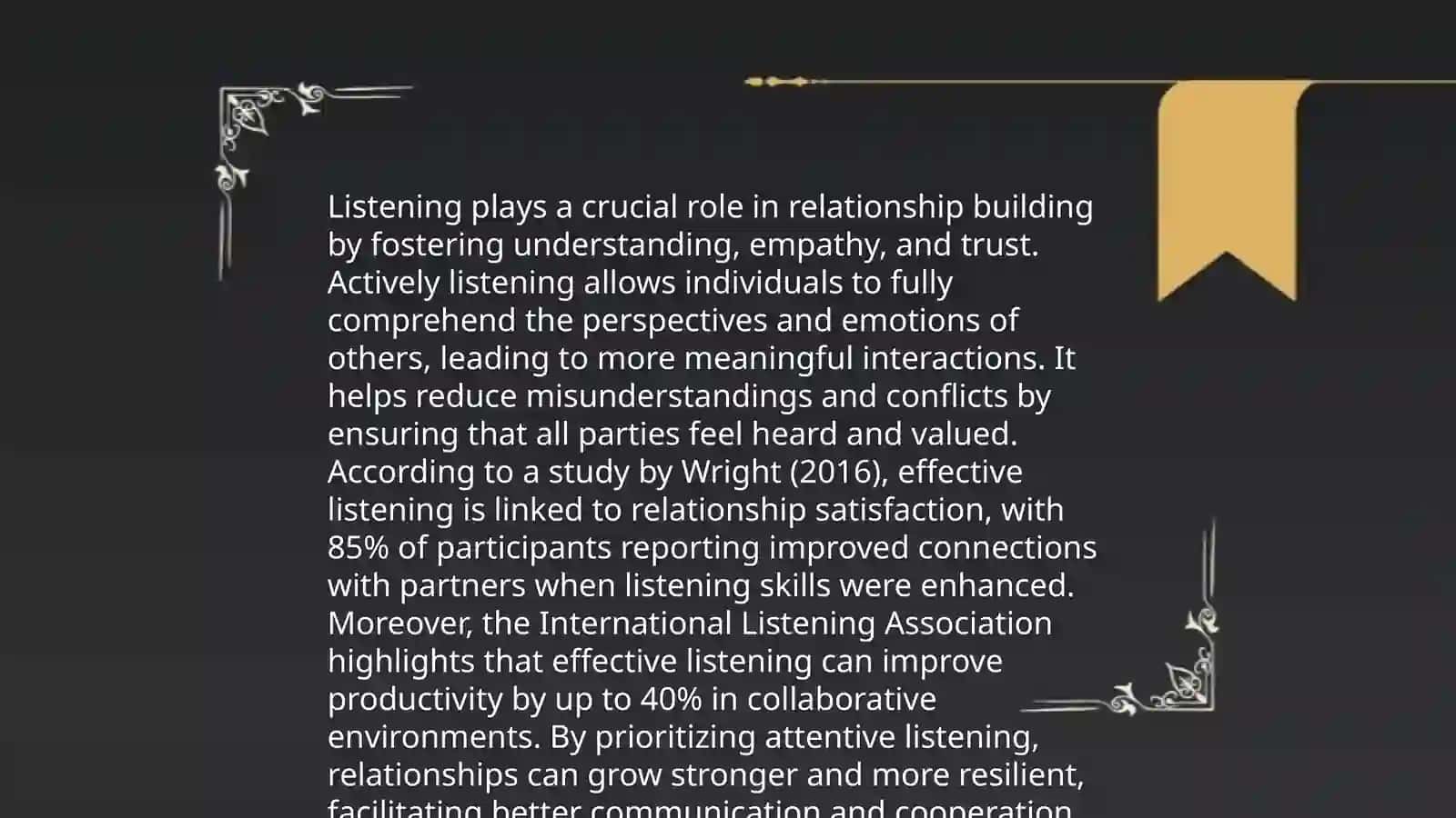 Non-verbal Communication in Relationships 4