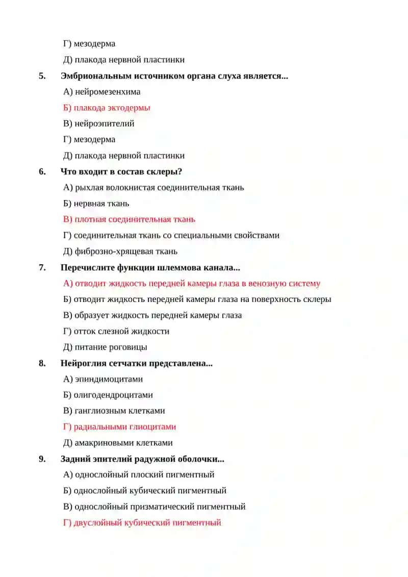Слуховой гребешок 4