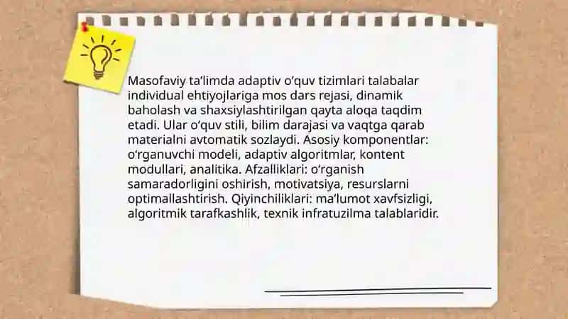 Masofaviy taʼlimda inavatsiya 4