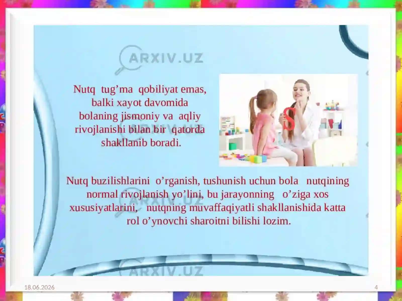 Bolalarnutqiningrivojlanishxususiyatlari 4