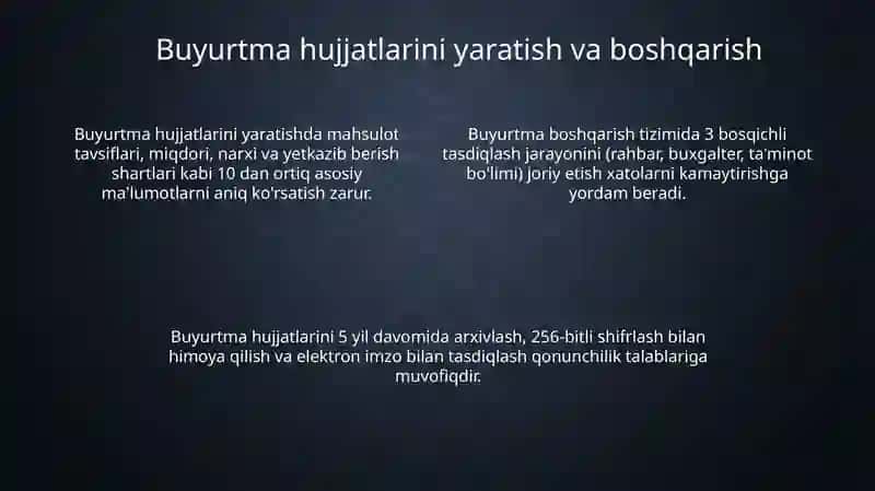 Farmoyish hujatlar 4