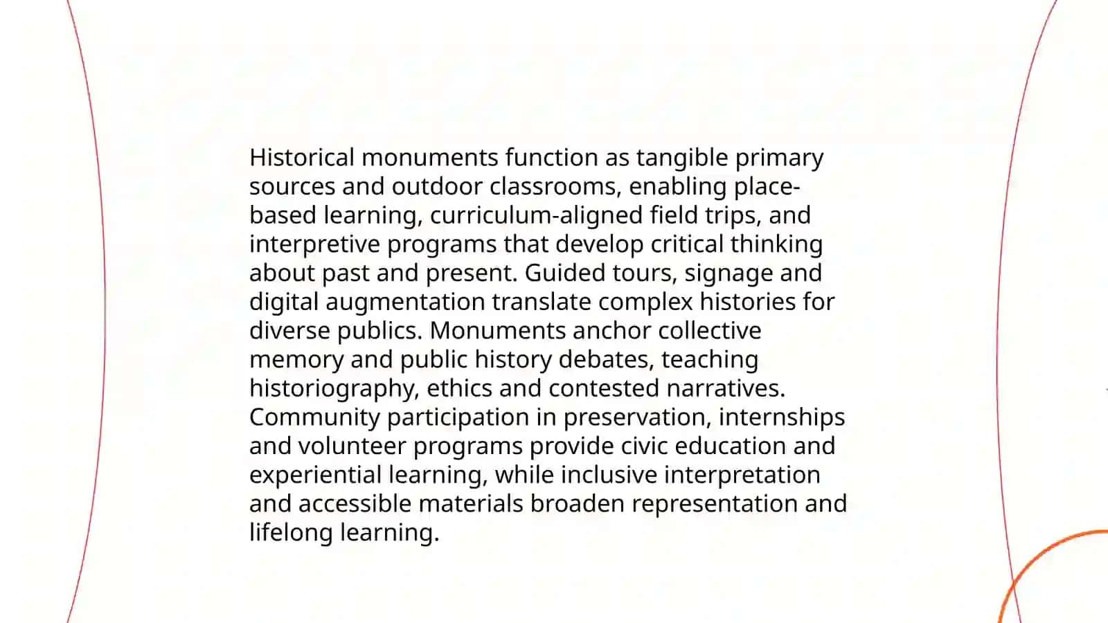 The significance of historical monuments and heritage sites 4