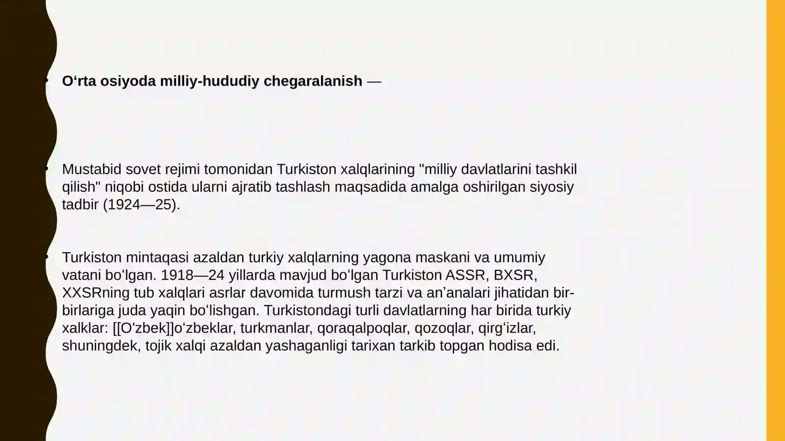 Milliy-hududiychegaralanish vauning maqsadlari 4