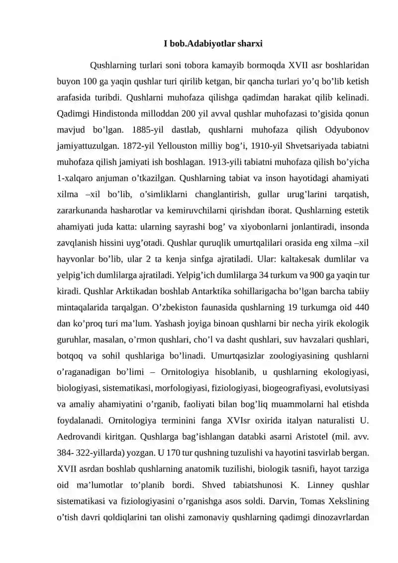 Suv qushlari ekologiyasi 4
