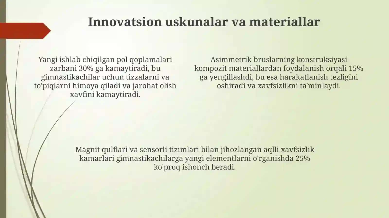 Gimnastikada zamonaviy yo'nalishlar va innovatsiyalar 4