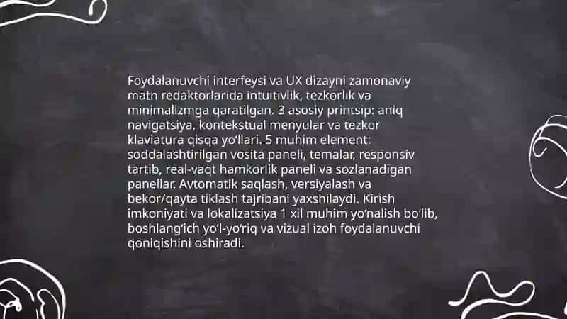 Zamonaviy matn redaktorlari 4