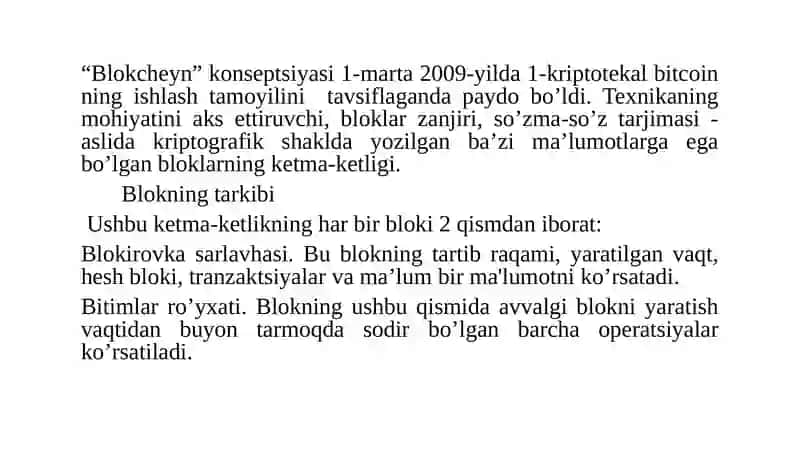 Kriptovalyutalar va Blokcheyn Texnologiyasi 4