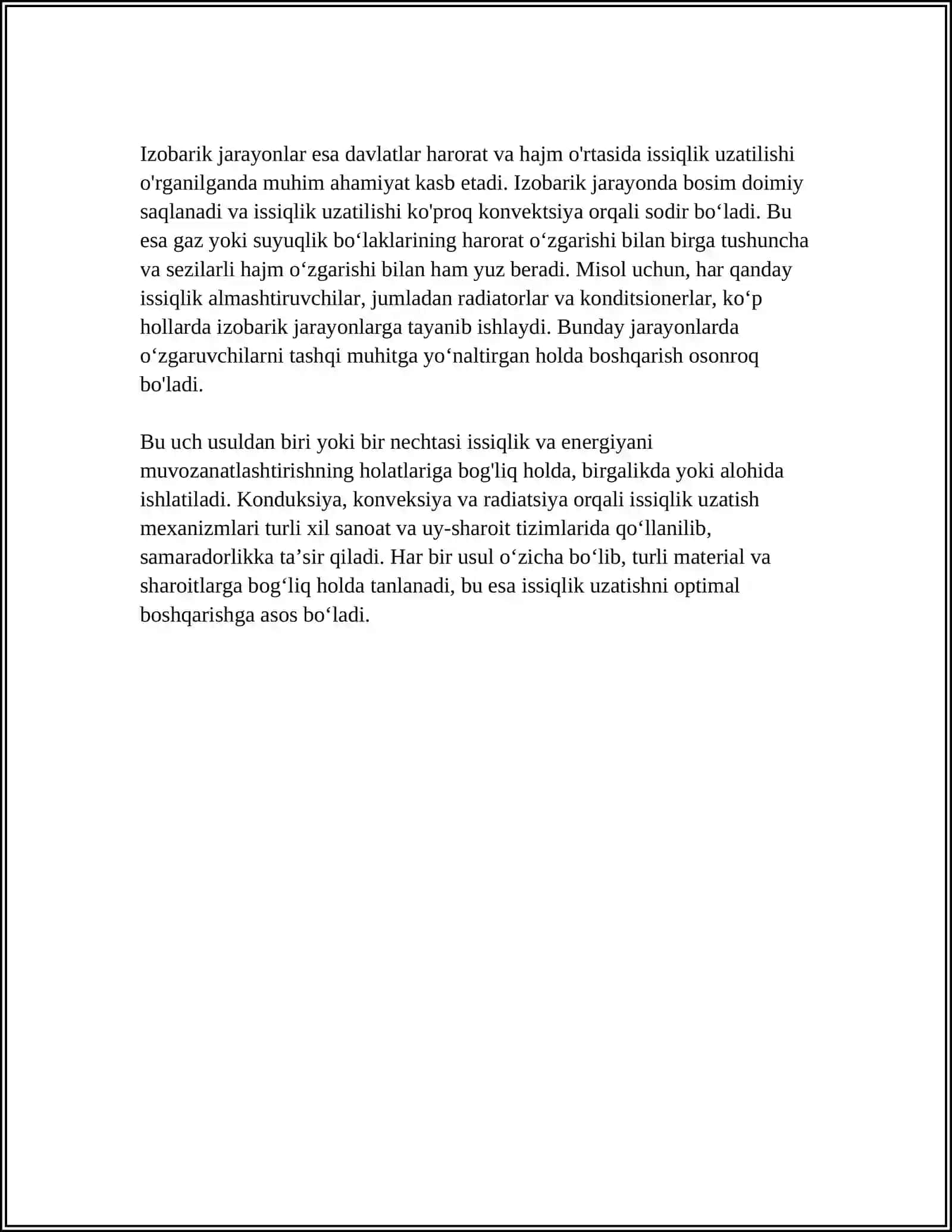ISSIQLIK UZATISH USULLARI 4