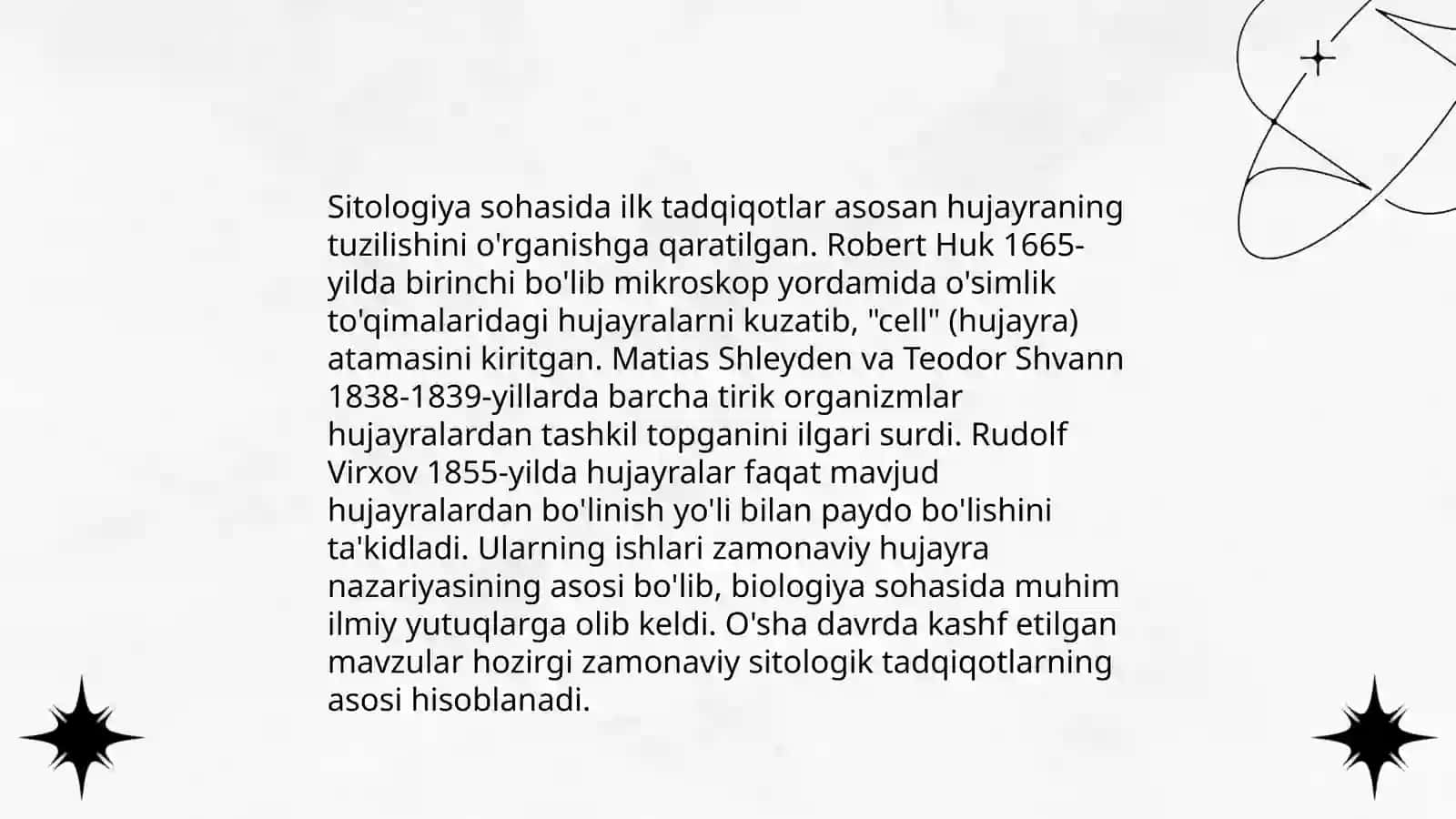 Oʻzbekistonda sitologiya fanining rivojlanish tarixi 4