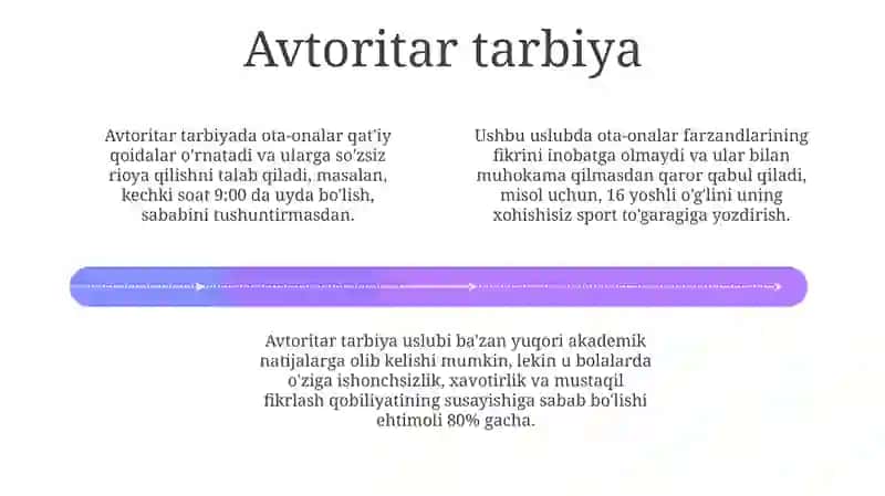 Tarbiyaning o'ziga xos usullari 4