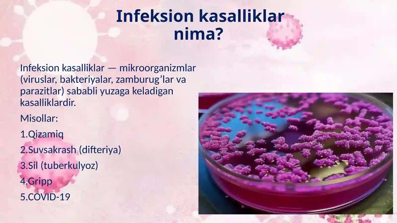 Infeksion kasalliklar va emlashning roli 4