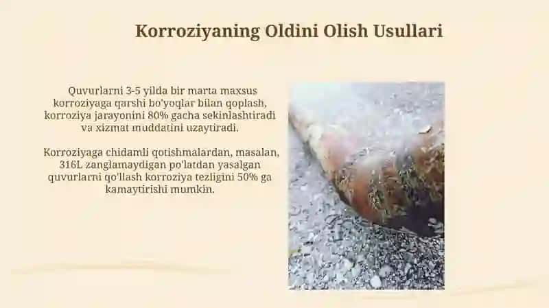Neft gaz quvurlari karroziyasi 4