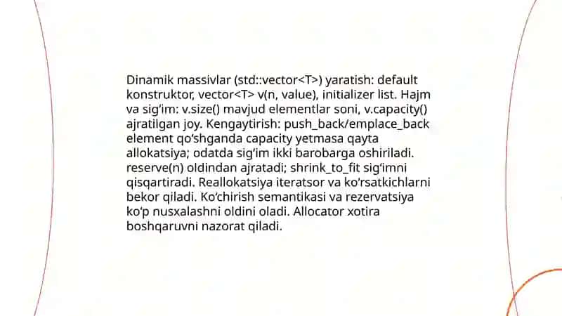 Chiziqli kanteynerlar va ularni qòllash 4