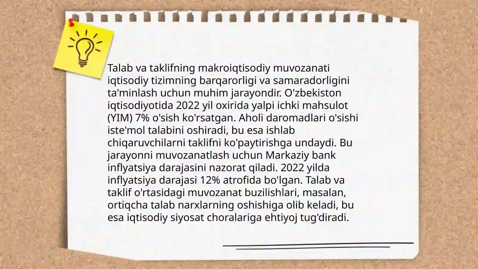 AD-AS modelida muvozanatning ta’minlanishi mexanizmi 4