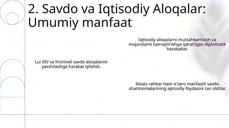 Luis IV va Oliver Kromvilning diplomatiyasi 4